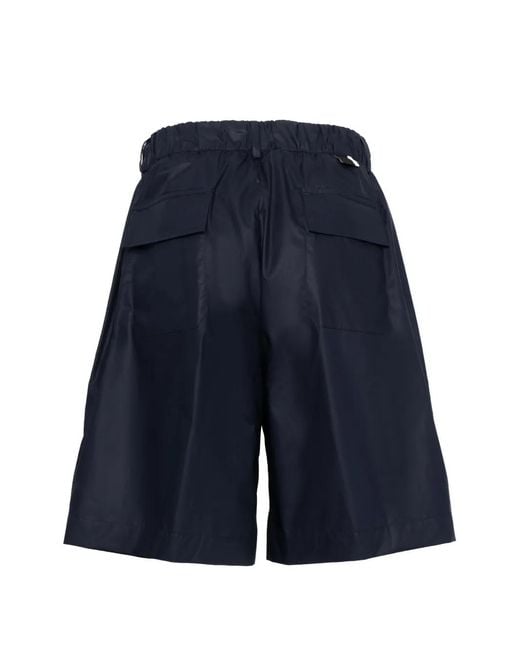 Low Brand Blue Drawstring Shorts for men