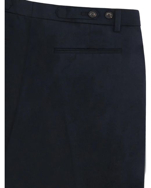 Umit Benan Blue Richard Tailored Trousers for men