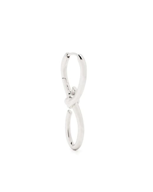 Maria Black White Pirro Sculptural Earring