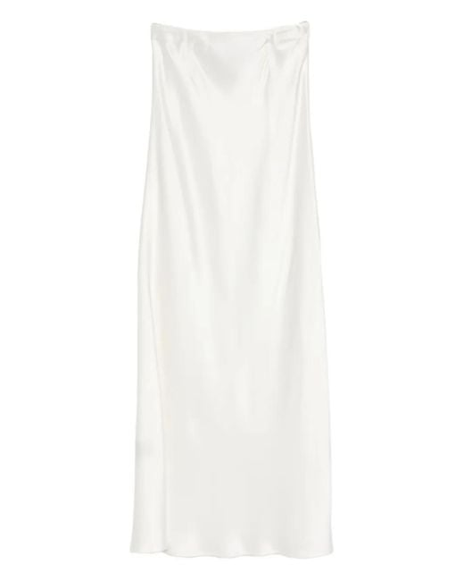 frenken White Base Flowy Skirt