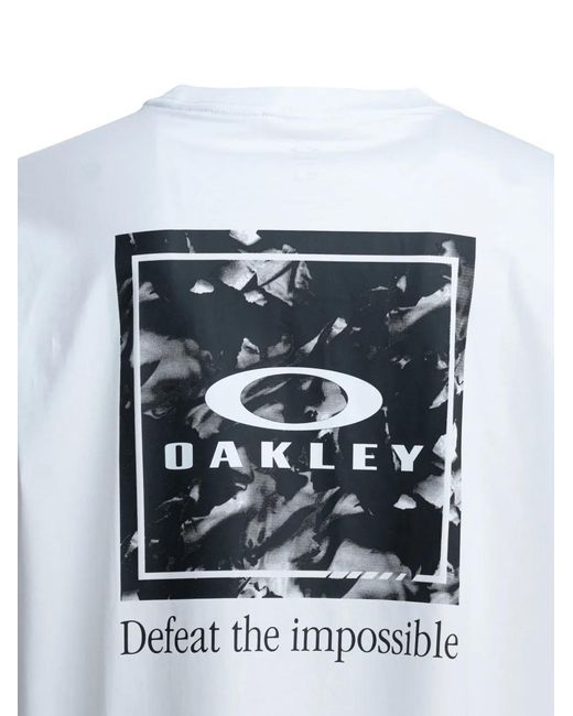 Oakley White O-Tech Cold Cotton Tee Bp 2.0 for men