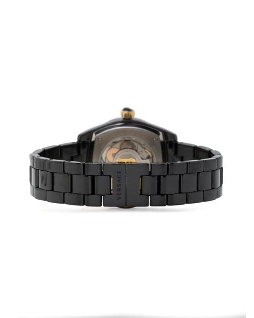 Versace Black Dv One Automatic 40Mm for men