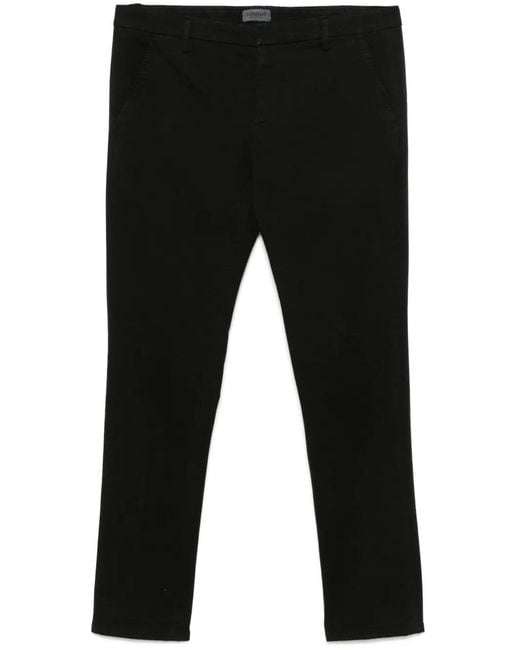 Dondup Black Gaubert Trousers for men