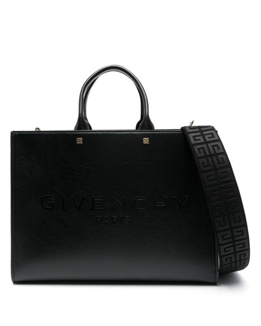 Bolso G-Tote mediano Givenchy de color Black