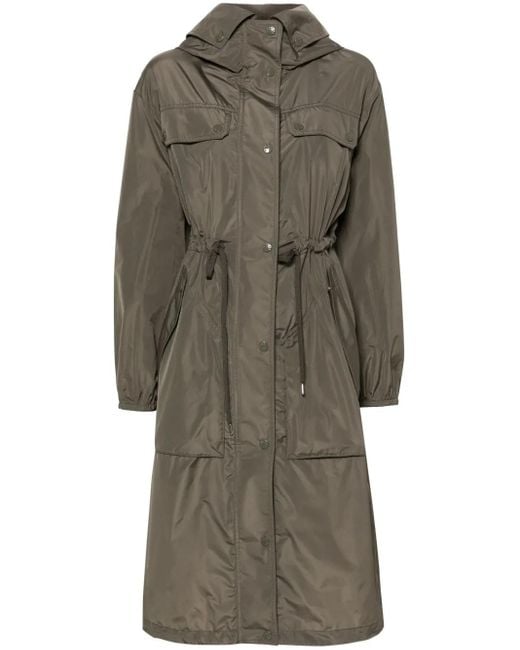 Moncler Mantio Parka Met Capuchon in het Gray