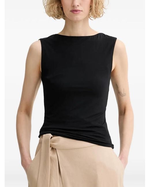 Canotta Con Scollo A Barca di Rag & Bone in Black
