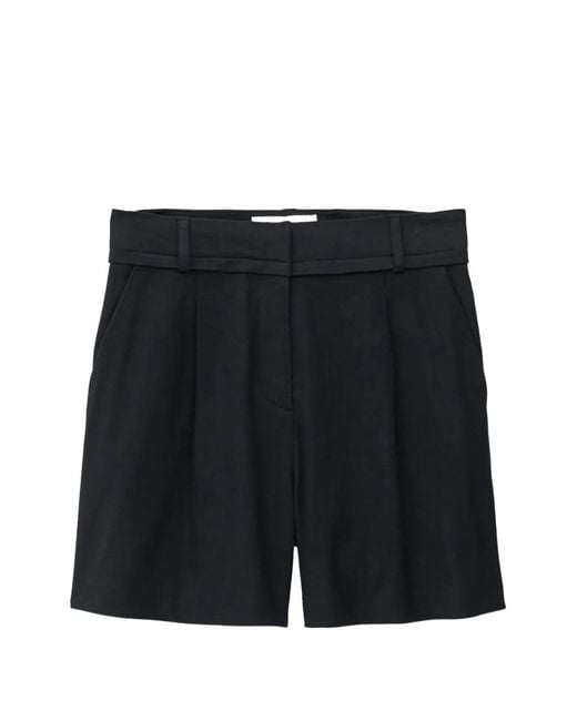 Ba&sh Black Cilo Tailored Shorts