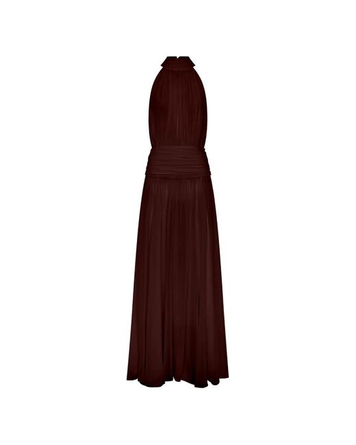 Nicholas Purple Tessa Maxi Dress