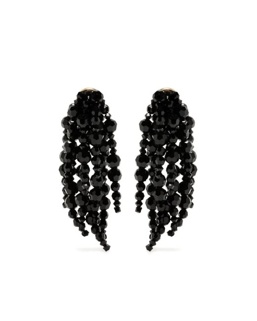 Simone Rocha Black Cascading Chandelier Earrings