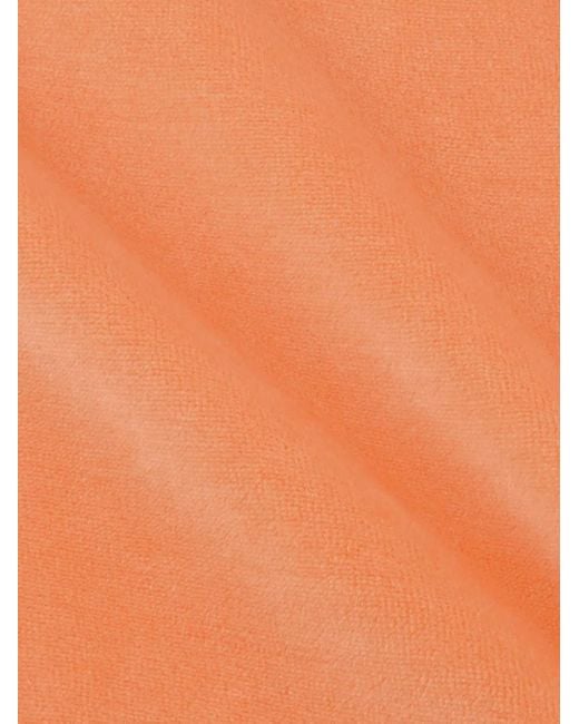 Sporty & Rich Orange Polo Italic Logo