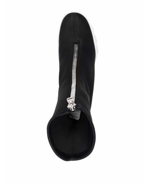 McQueen Black Scuba 85 Boots