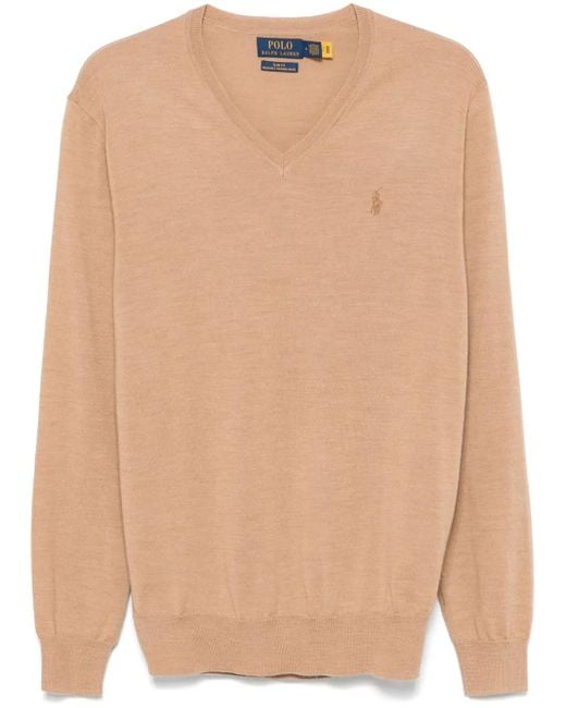 Polo Ralph Lauren Natural Polo Pony-Motif Sweater for men