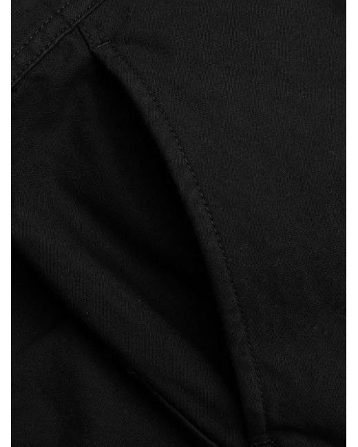 Neighborhood Black Cargo-Pocket Trousers for men