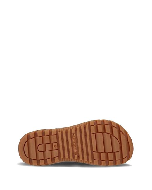 Barebarics Brown Polarstride Zip-Up Boots