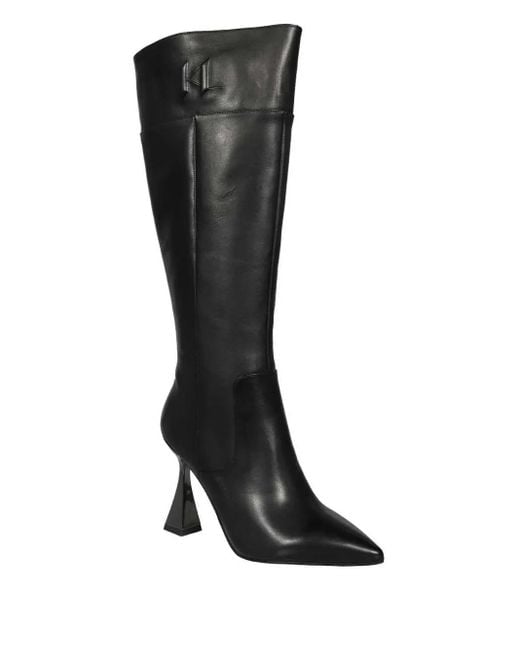 Karl Lagerfeld Black Debut Boots