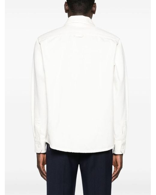 Giacca-camicia Basile Brodée di A.P.C. in White da Uomo