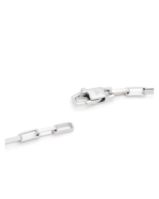 Tom Wood White Billie Sterling Bracelet
