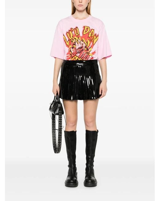 P.A.R.O.S.H. Black Miniskirt Clothing
