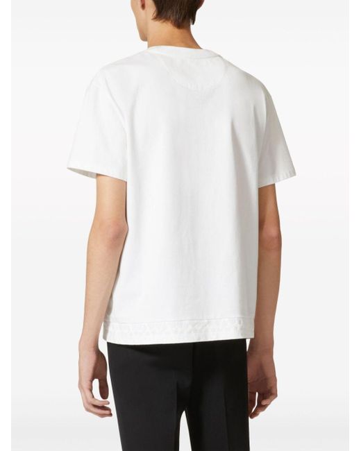 Camiseta Toile Iconographe Valentino Garavani de hombre de color White