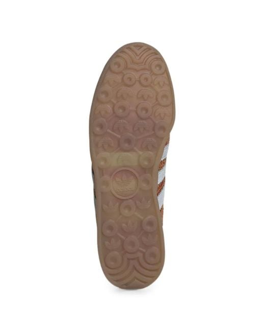 Adidas Brown Gazelle Snakeskin-Effect Sneakers