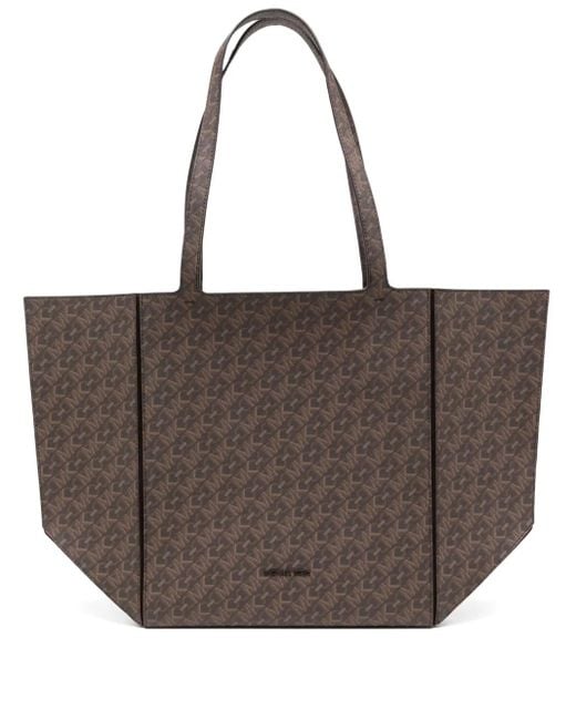 Michael Kors Brown Large Jordi Tote Bag