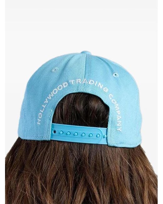 HTC Blue Logo-Embroidered Baseball Cap for men