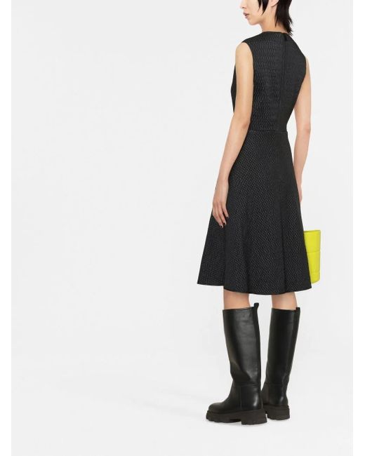 Moncler Flared Jurk in het Black