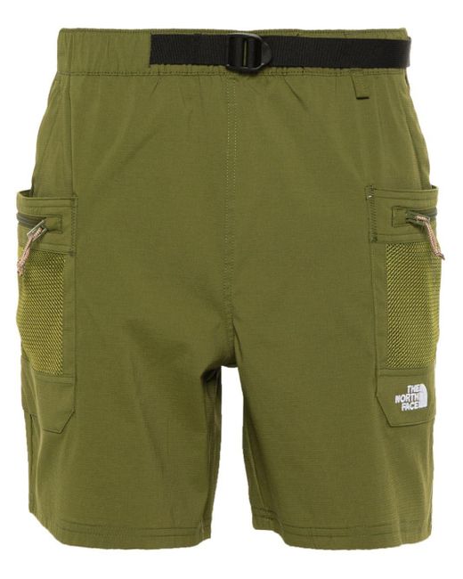 The North Face Green Class V Pathfinder Track Shorts for men