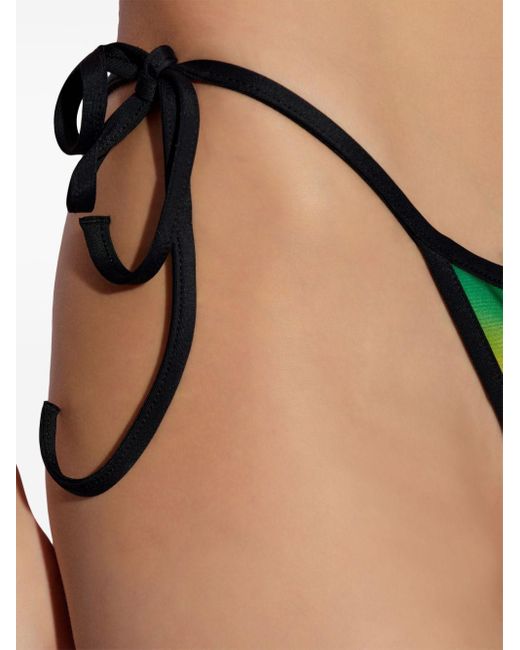 Casablancabrand Green Heart Bikinihöschen mit Farbverlauf-Optik