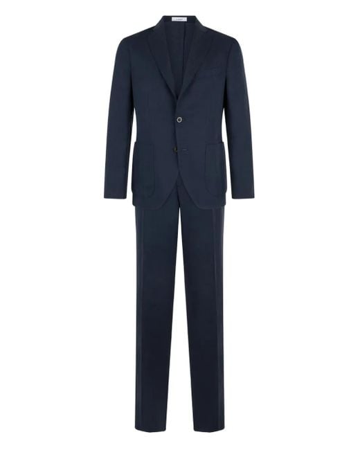 メンズ Boglioli シングルスーツ Blue