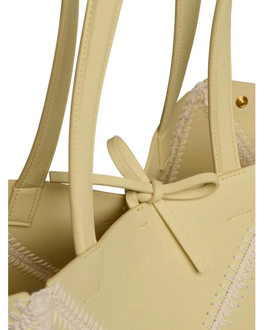 Nanushka Natural The Origami Tote Bag