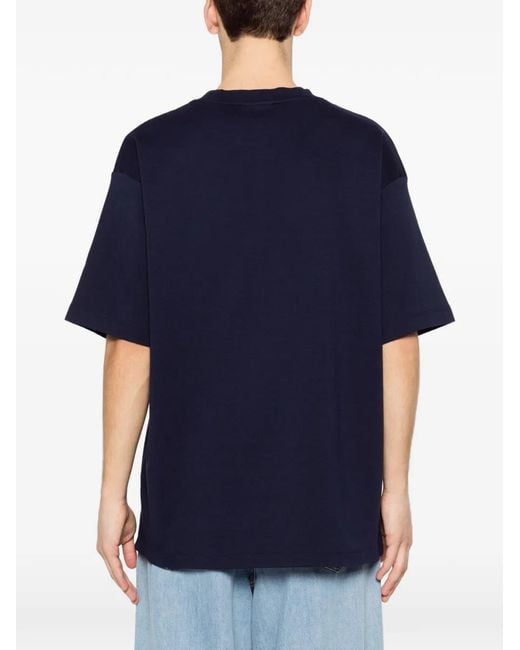 Drole de Monsieur Blue T-Shirt Rum Labels for men