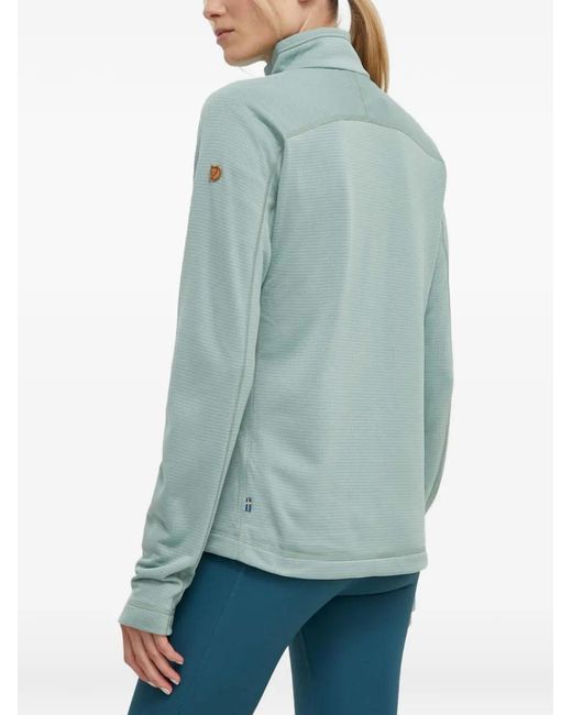 Fjallraven Green Veste Abisko Lite À Fermeture Zippée