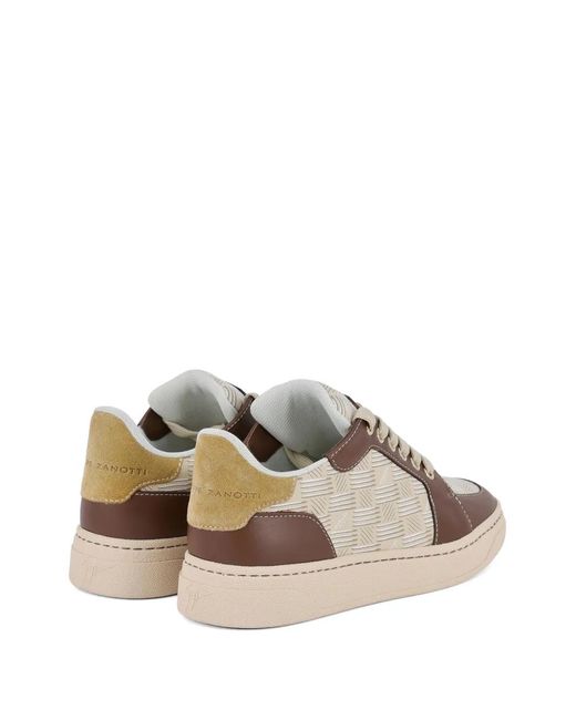 Giuseppe Zanotti Natural Gz Provence Sneakers