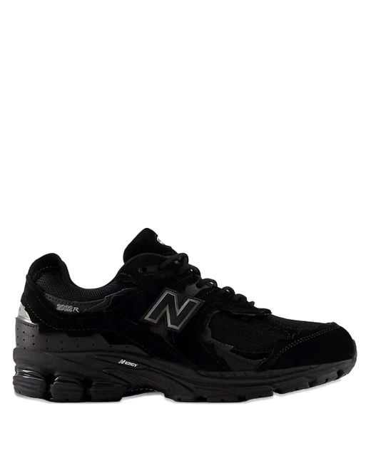 New Balance Black 2002Dx Logo Sneakers