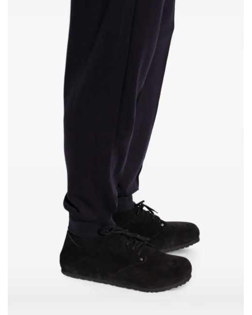 Birkenstock Black Maine Lace-Up Shoes for men