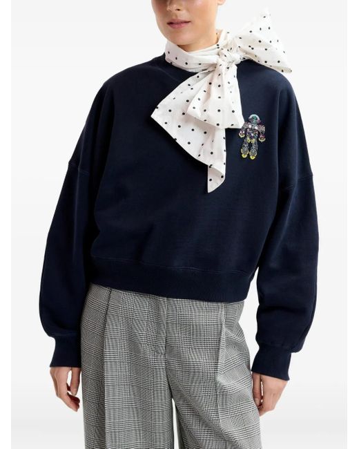 Essentiel Antwerp Blue Ibernatus Sweatshirt