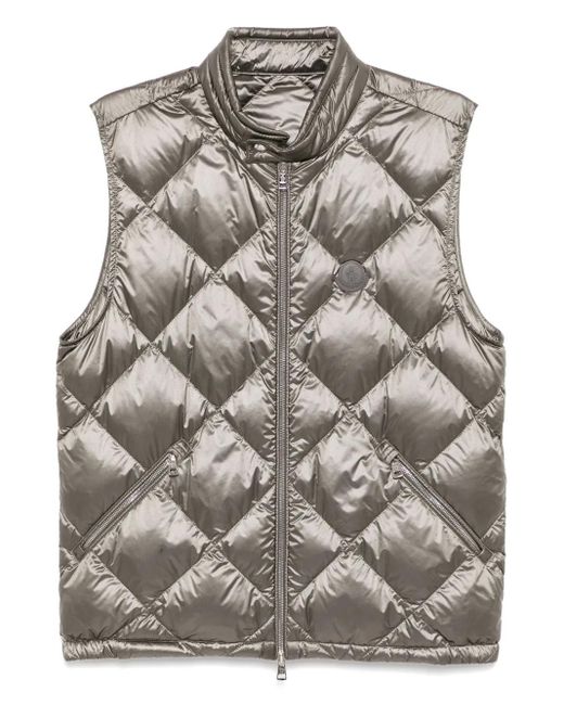Moncler Gray Diamnd Gilet for men
