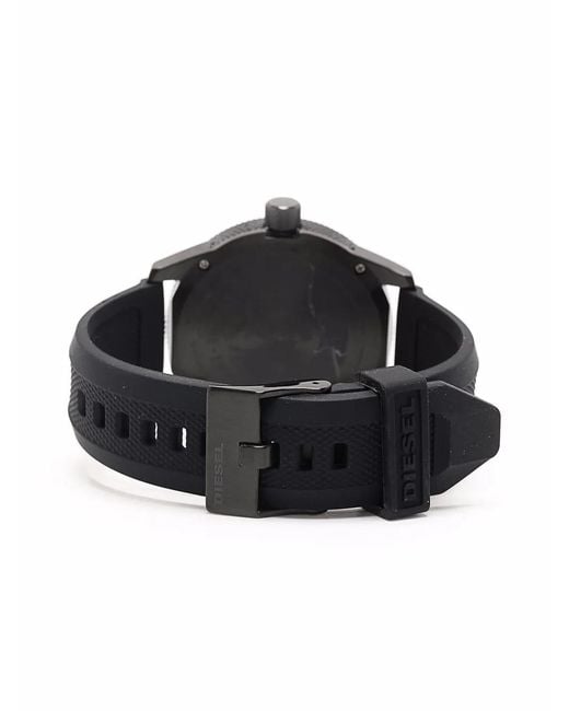 DIESEL Black Rasp Total 46Mm for men