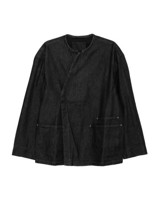 CROQUIS Black Denim Jacket for men