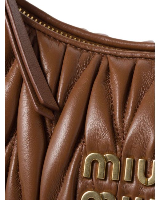 Miu Miu Brown Wander Handtasche