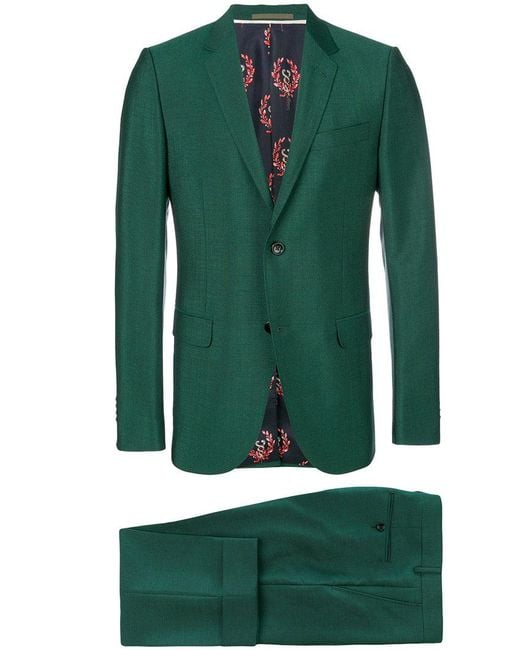 Gucci Green Monaco Two Piece Suit for men