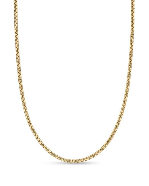David Yurman Natural 18Kt Box Chain Necklace (2.7Mm)