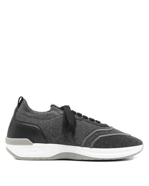 Brioni Sneakers Mit Einsätzen in Black für Herren