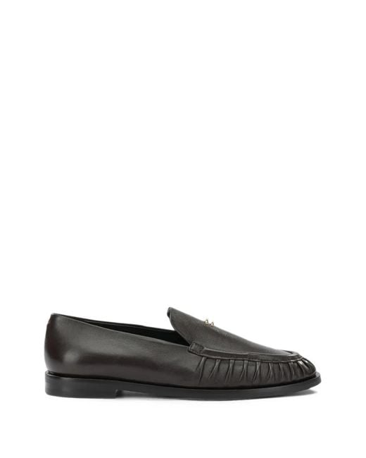 Halmanera Black Geraffte Loafer