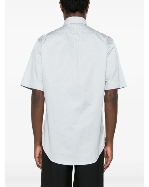 Givenchy Shirt Met Monogram in het White voor heren