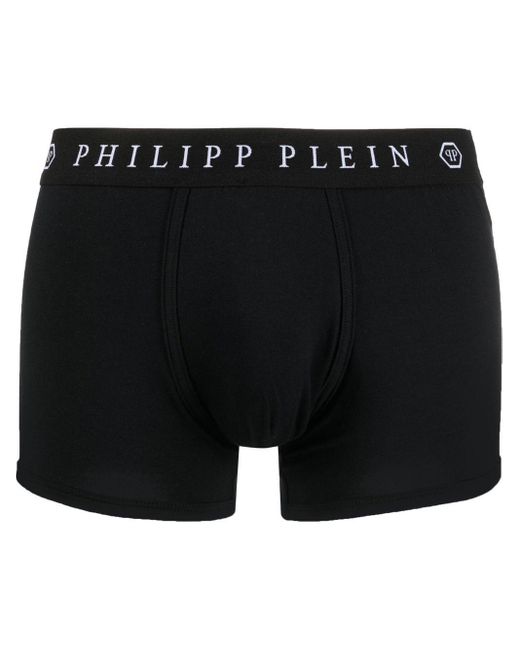 Philipp Plein Black Skull-print Boxer Briefs for men