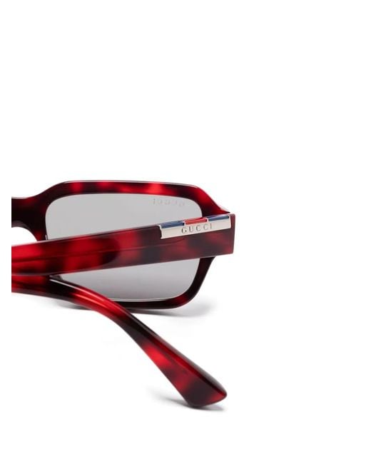 Gucci Brown Tortoiseshell Sunglasses for men