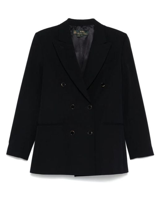 A.P.C. Black Cohey Blazer
