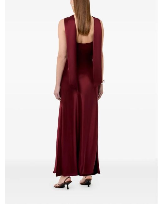 Vestido Geneva con cuello desbocado Nicholas de color Red